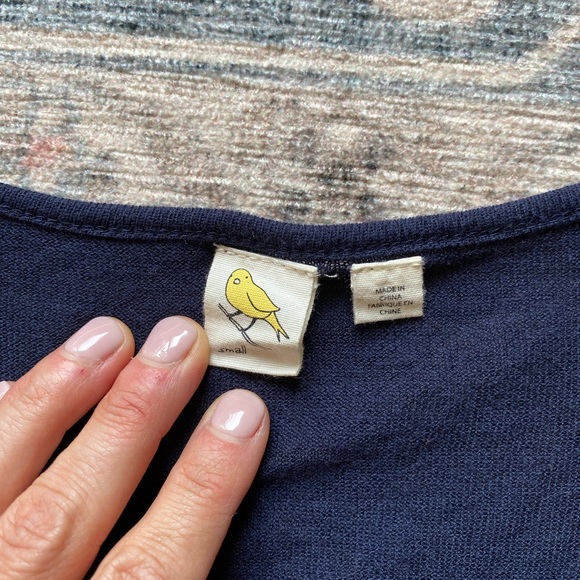 Yellow Bird Last Act top from Anthropologie -small - Picture 2 of 3